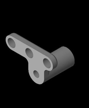 Triple SSD Mounting Bracket 2.5 to 3.5in adapter