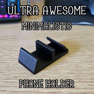 minimalistic phone holder