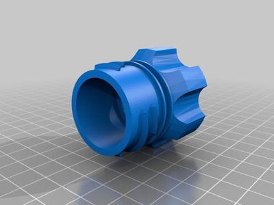 Adapter to Connect Intex ZX300 Cleaner to Submersible Pump with 3/4 garden hose thread or NPT 5/8