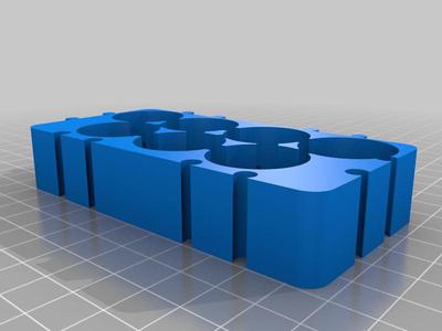 C and D and LR44  battery Holder - Modular