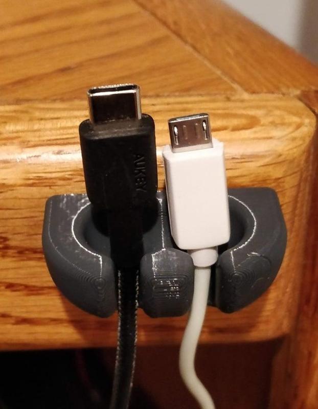 Cable Claw - Cable drop/holder - 1-8+ cables - customizable