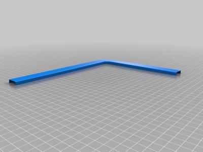 Cornice griglia esterna frigo Dometic (frame for external large grid) 