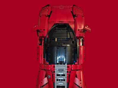 LEGOs 42143 Technic Ferrari Daytona SP3 Wal Mount