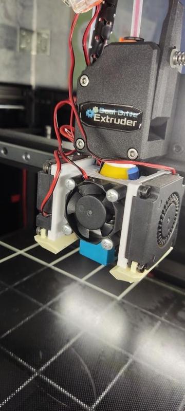  Flying Bear REBORN Fun mount e3dv6 Double cooler 4010