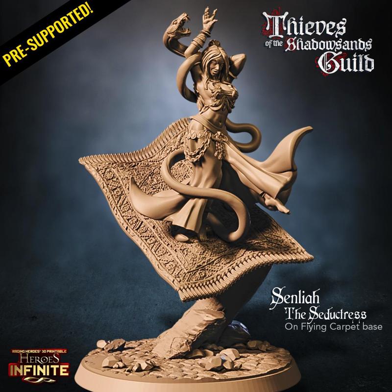 Senliah, the Seductress (on Flying Carpet)