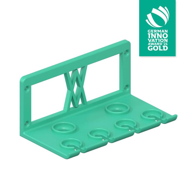 TX Screwdriver Set 6pc Holder for Wall 058 I for screws or peg board