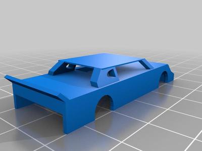 late model slot car body