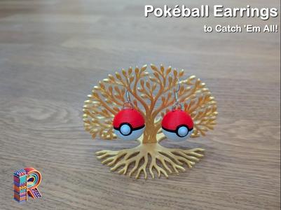 PokéChic – Pokéball Earrings to Catch 'Em All!