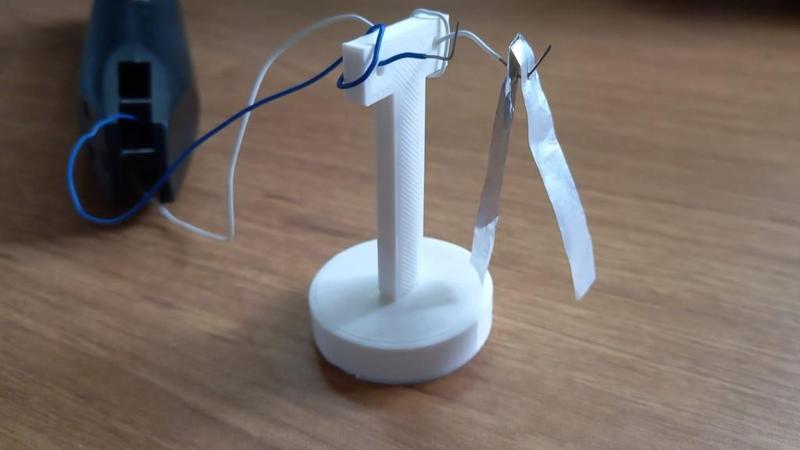 suporte para eletrização