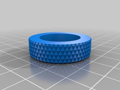 Creality Ender 3 S1 knurled belt tension knob