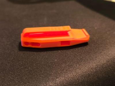 whistle lifejacket with clip