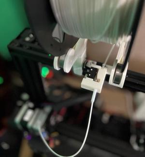 Ender-3 Filament Sensor, Top Mount, SUSH Compatible