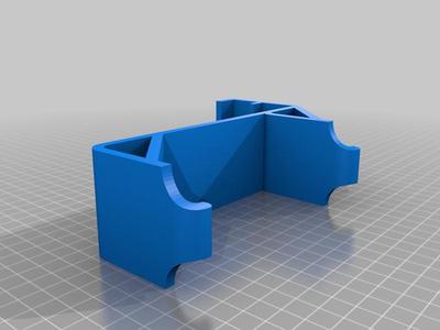Double Ps4 Classic Vertical Controller mount