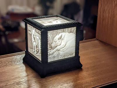 Gothic Liphophane Light - Easy fit housing
