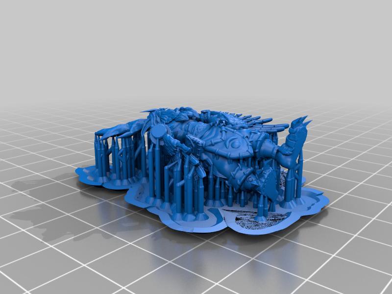 Stormrage Night Elf calm posed - 32mm scale printable miniature by Sculptooner