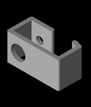 Cable clips small+large screwable