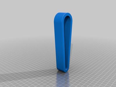 Pinball finger door handle