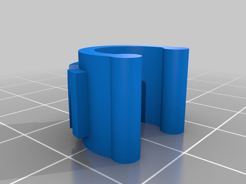 Clip On Coax Cable Labels - 0.405" OD