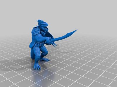 Lizardfolk_Bandit_Captain_no_Base