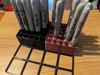 Gridfinity Point Down Sharpie Holder