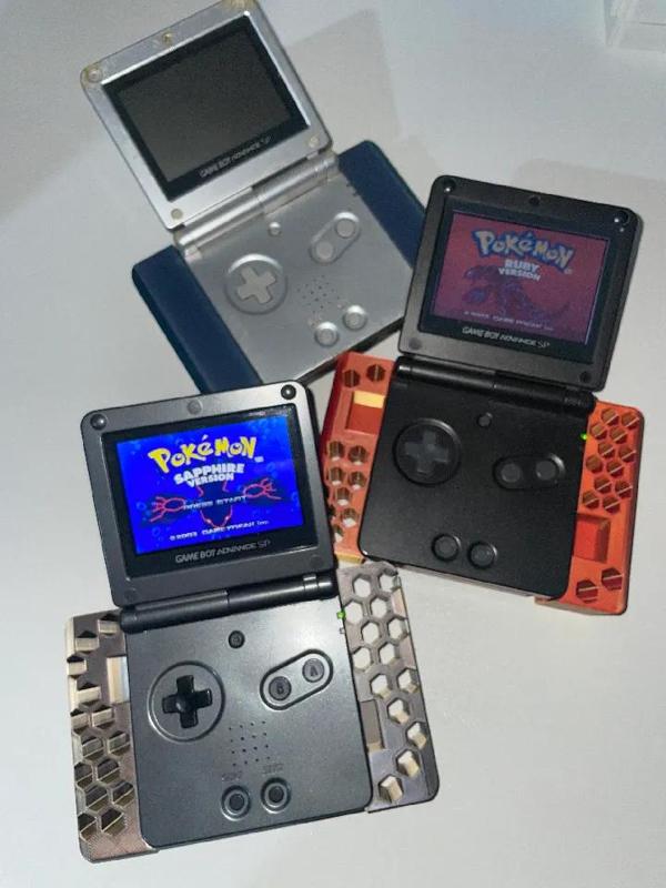 Gameboy Advance SP Grip (UPDATED)   