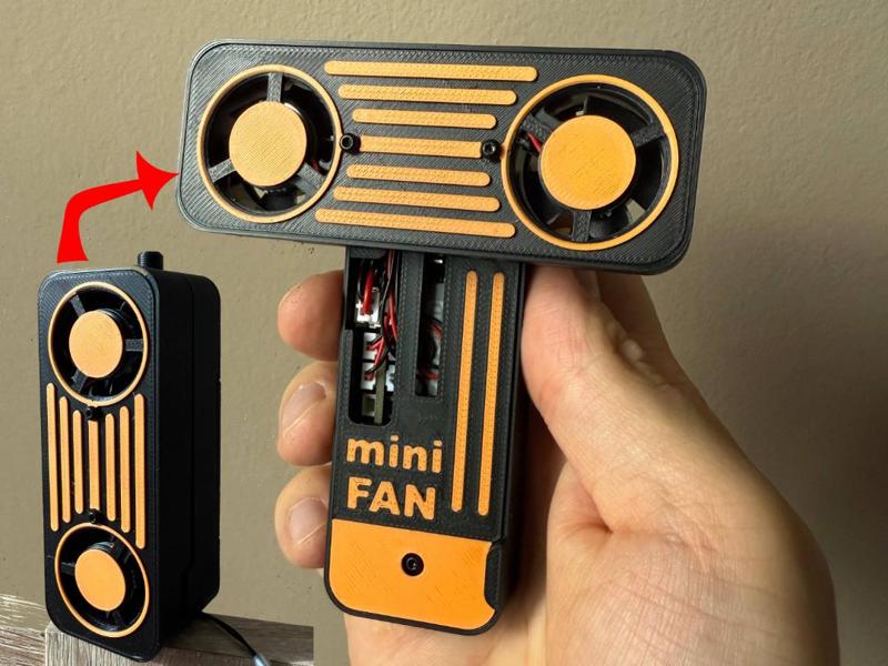 Pocket Breeze - Dual summer Fan