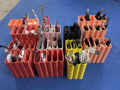 USB Cord Storage Organizers