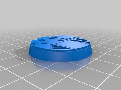 Sci-fi Industrial Bases (32mm with magnet holes)