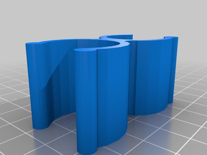 "broom" handle connector (small/narrow)