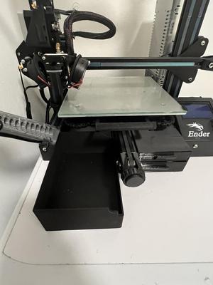 Ender 3 - Front left Waste Filament drawer/tools drawer