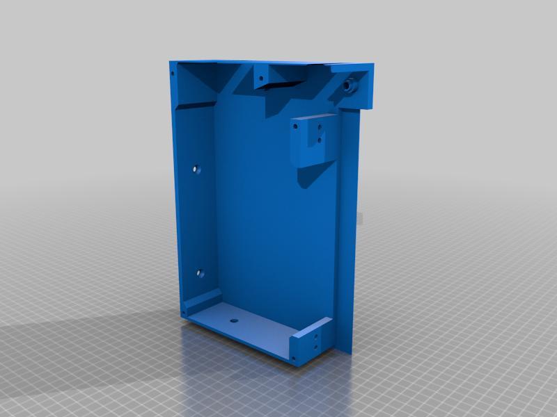 Aufputzhalterung für Unterputz Gurtwickler (Rademacher / Home Pilot Rollotron)