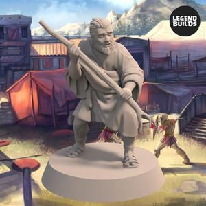 Hector  The Broken  - 3D printable miniature - STL file