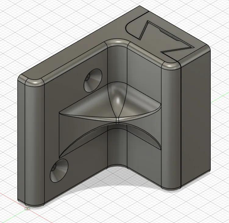 Eckverbinder Winkel mit Schnellverschluss   