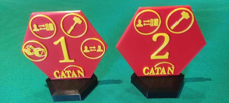 Catanian Marker for 5/6 player Catan (Official Paired Turn)