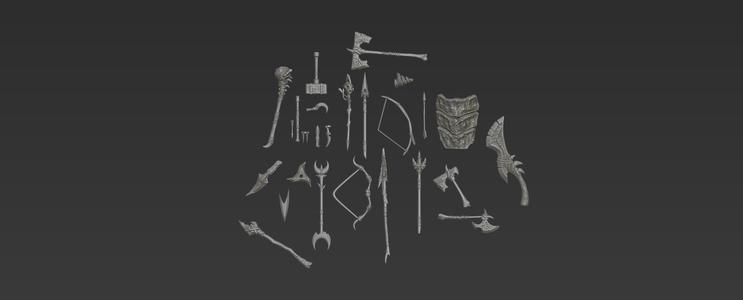 Kitbash Weapons