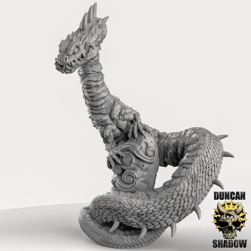 Lindwurm Dragon (Pre Supported)