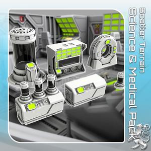 Science and Medical Pack - Scatter Terrain