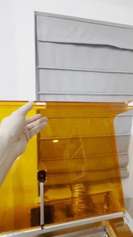 LaserMATIC Mk2 XW magnet passthrough slot mod   