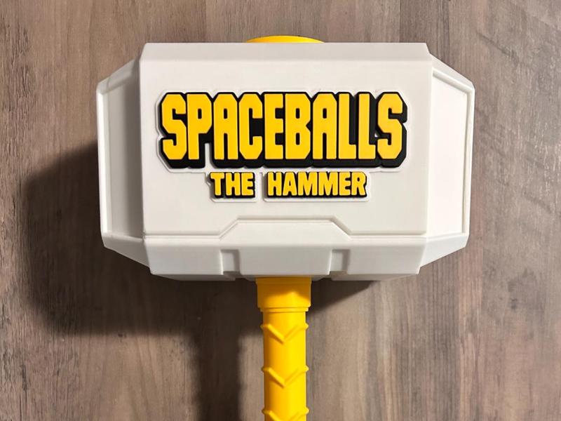 Spaceballs "The Hammer" LOGO for Thor's Hammer