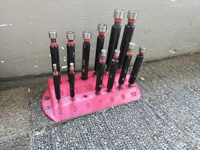 Plug gauge stand 4-16mm