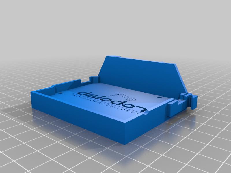 UBLOX  AS-RTK2B-F9P-L1L2-NH-02 in DIN-rail