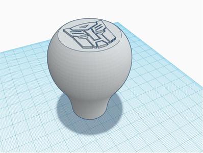 transformer gear knob
