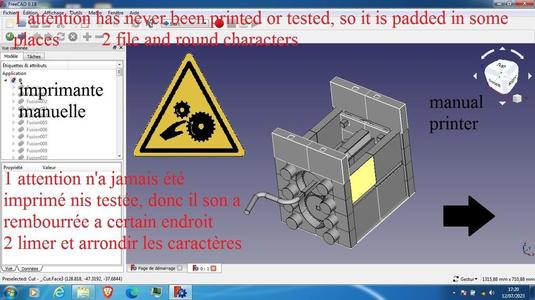 imprimante manuelle pour a4 405302 manual printer to a4