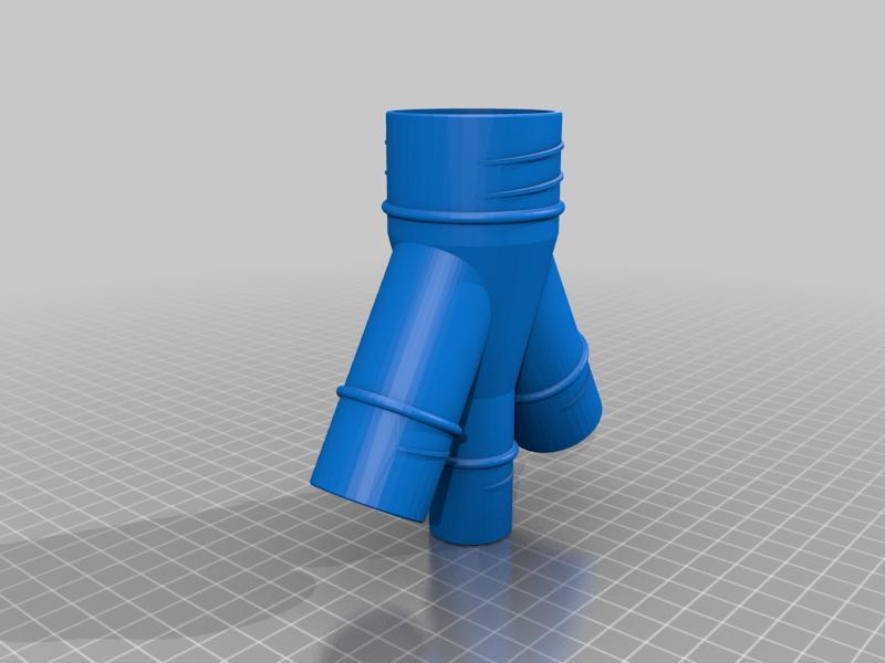 VW Beetle Air Duct Splitter - Front