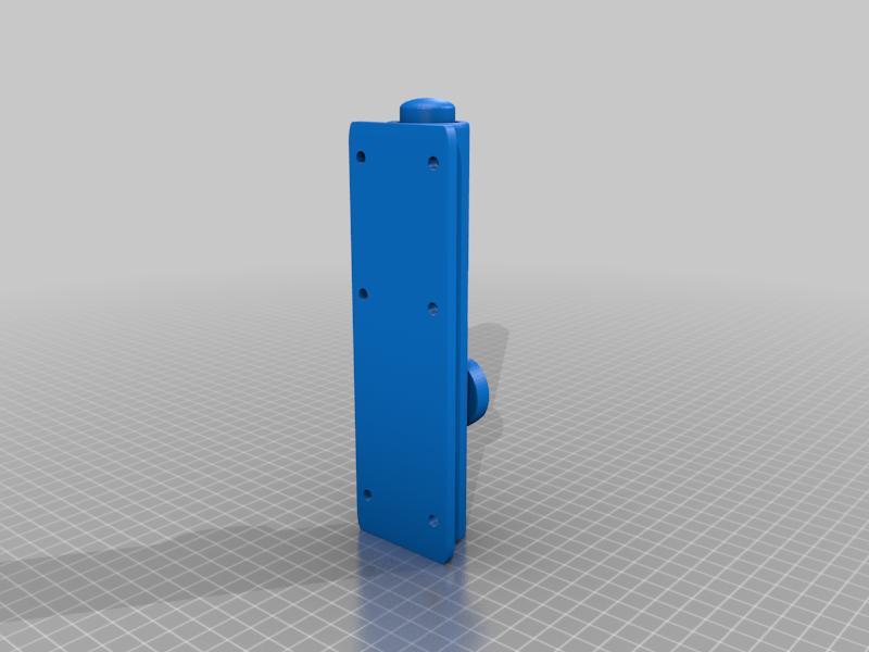 Door/port sliding lock, Print in One