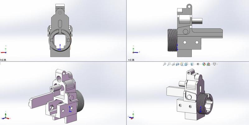 product25--JM12 AK74U handguard addapter