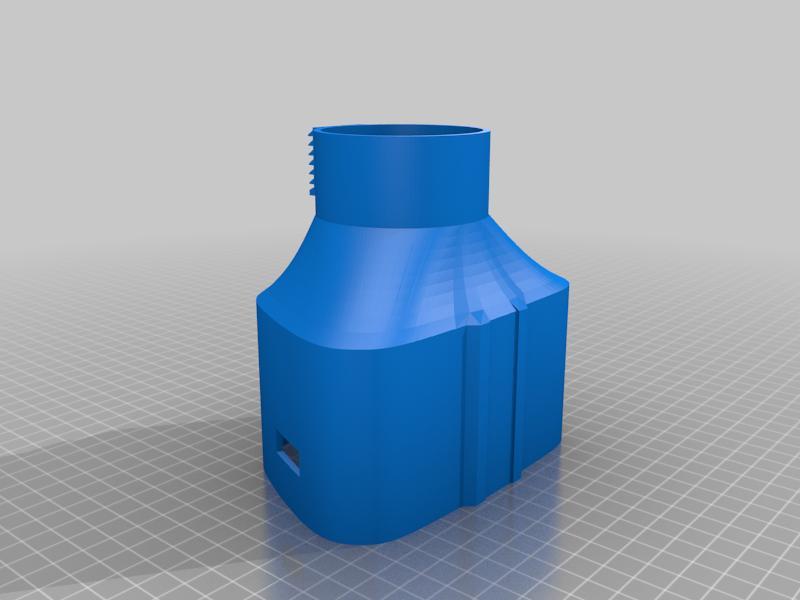 Worx WG509 Leaf Blower/mulcher to shop vac adapter