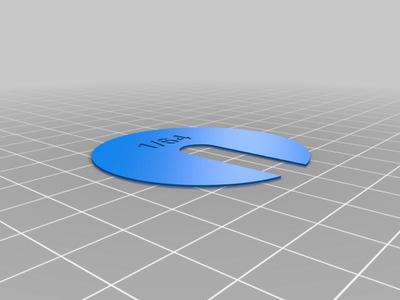 Round Slotted Shims - Metric and Imperial