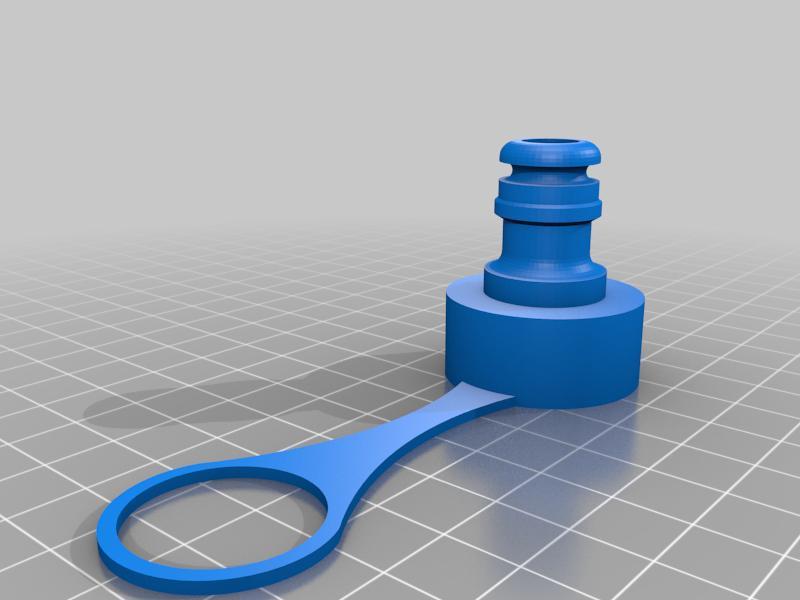 Gardena (garden) hose connector with source file  PKA 20 LI B2  