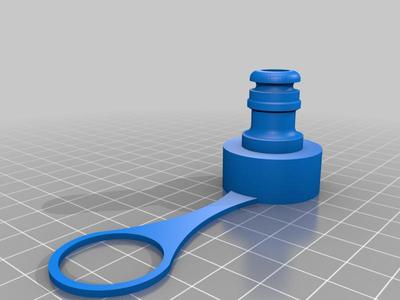 Gardena (garden) hose connector with source file  PKA 20 LI B2  